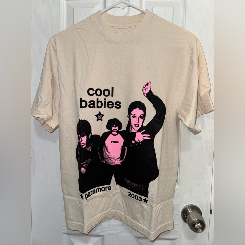 SOLD Paramore “Cool Babies” Bug Girl Collab Shirt